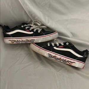 Vans Black and White Old Skool Sneakers Iconic Design